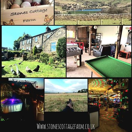 Stones Cottage Farm, Nr Haworth, Family Friendly, Work Friendly, Gaming Barn, Crafting, Free Wifi, Free Parking, Ev Point Oxenhope 外观 照片