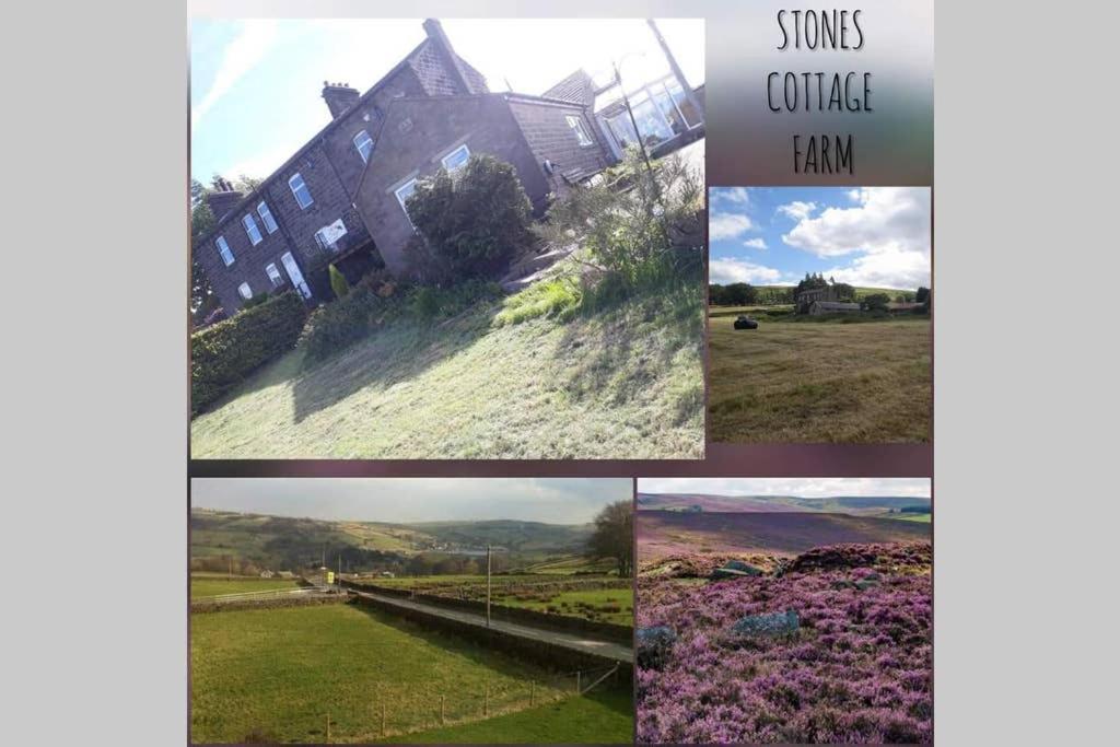 Stones Cottage Farm, Nr Haworth, Family Friendly, Work Friendly, Gaming Barn, Crafting, Free Wifi, Free Parking, Ev Point Oxenhope 外观 照片